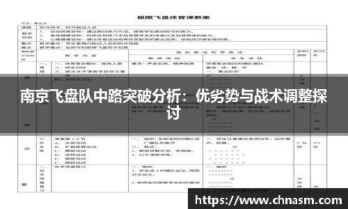 南京飞盘队中路突破分析：优劣势与战术调整探讨