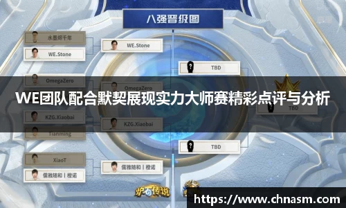 WE团队配合默契展现实力大师赛精彩点评与分析